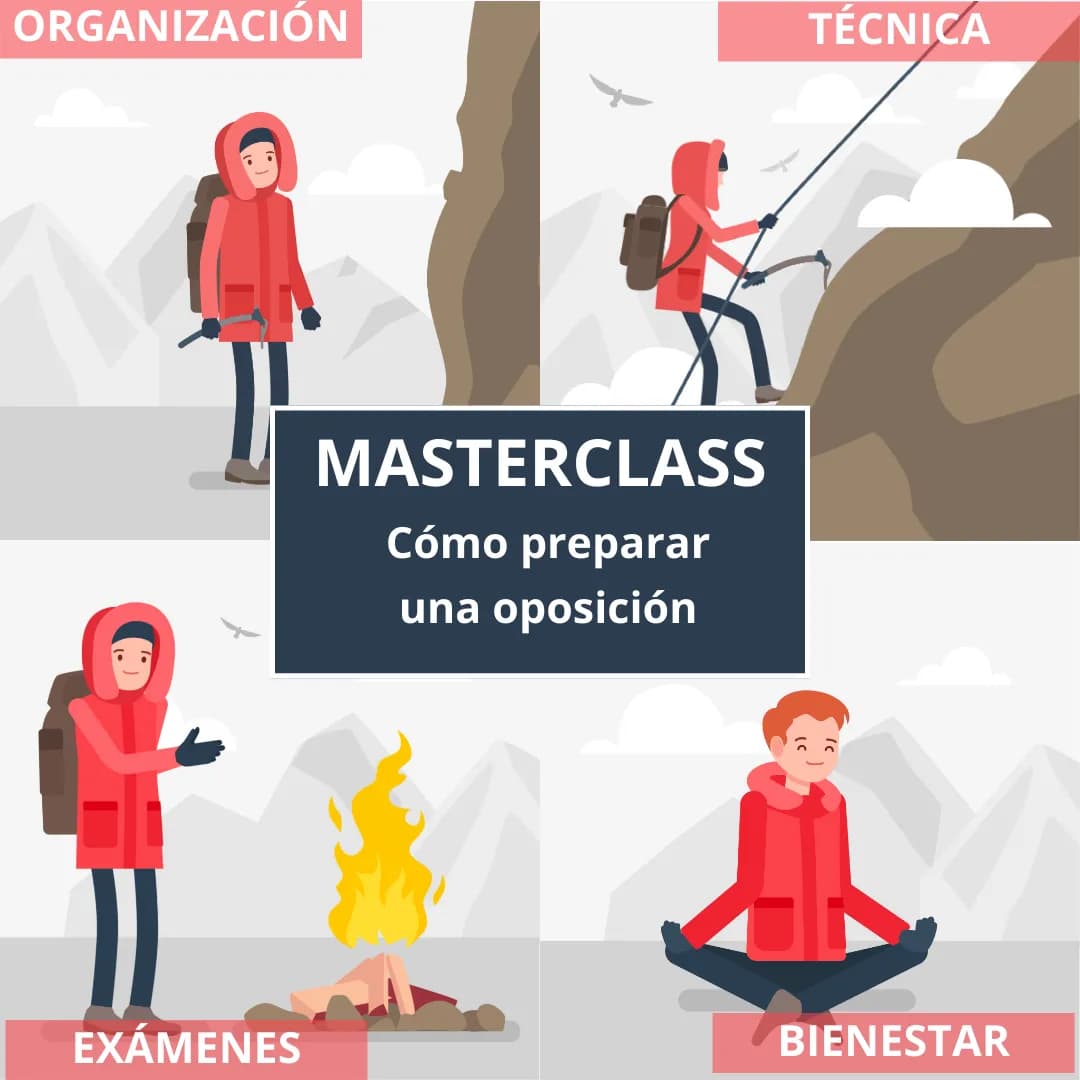 Masterclass cómo preparar una oposición